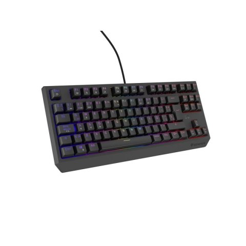 GENESIS Thor 230 TKL klawiatura Gaming USB QWERTY Hiszpański Czarny