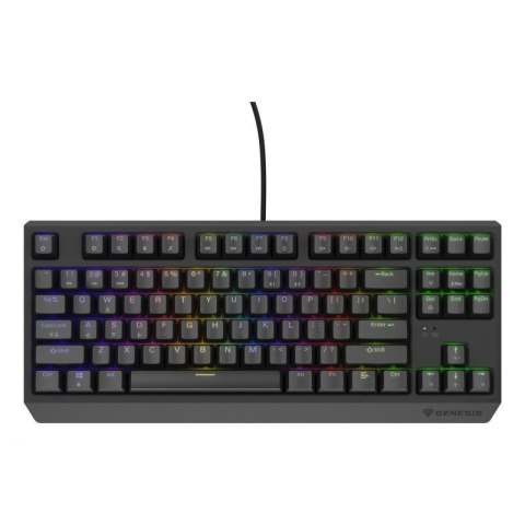 GENESIS Thor 230 TKL klawiatura Gaming USB QWERTY US English Czarny