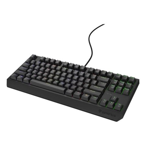 GENESIS Thor 230 TKL klawiatura Gaming USB QWERTY US English Czarny