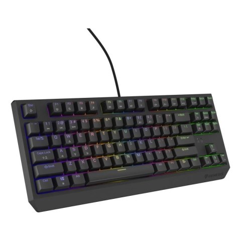 GENESIS Thor 230 TKL klawiatura Gaming USB QWERTY US English Czarny