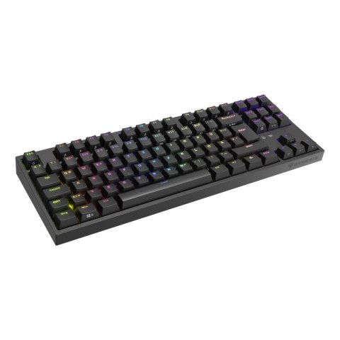 GENESIS Thor 404 TKL klawiatura Gaming USB QWERTZ Niemiecki Czarny