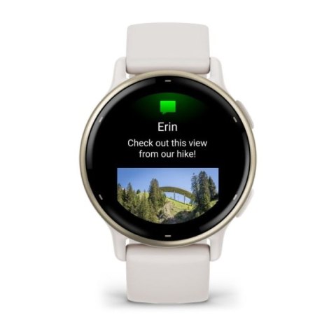 Zegarek Garmin Vivoactive 5 42mm Kremowo-złoty
