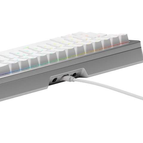 Glorious Gaming GLO-KB-GMMK3-PRO-65-PB-FOX-W-SIL-US klawiatura