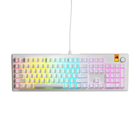 Glorious Gaming GMMK 3 HE 100% Prebuilt klawiatura USB QWERTY US English Biały