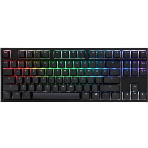Ducky One 2 RGB TKL klawiatura Gaming USB Niemiecki Czarny