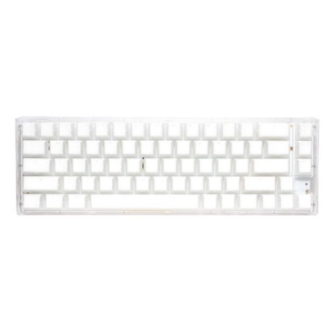 Ducky One 3 Aura White SF klawiatura Gaming USB QWERTY Amerykański międzynarodowy Biały