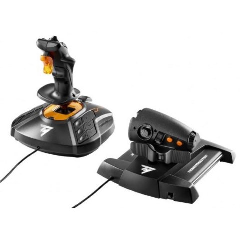 Thrustmaster T-16000M FCS Hotas Czarny, Pomarańczowy USB Joystick Analogowa/Cyfrowa MAC, PC