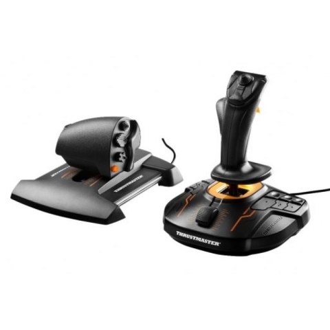 Thrustmaster T-16000M FCS Hotas Czarny, Pomarańczowy USB Joystick Analogowa/Cyfrowa MAC, PC