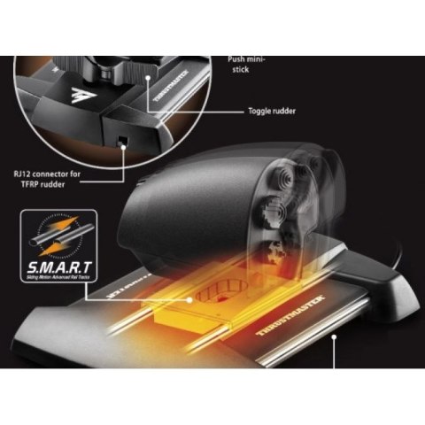 Thrustmaster T-16000M FCS Hotas Czarny, Pomarańczowy USB Joystick Analogowa/Cyfrowa MAC, PC