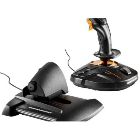 Thrustmaster T-16000M FCS Hotas Czarny, Pomarańczowy USB Joystick Analogowa/Cyfrowa MAC, PC