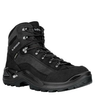 Buty renegade gtx mid-tiefschwarz-uk 8 (42) LOWA