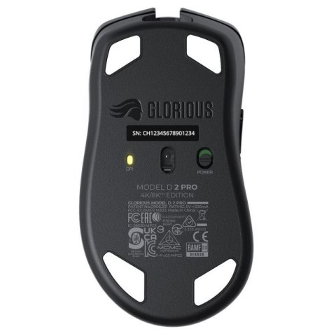 Glorious PC Gaming Race D 2 PRO myszka Po prawej stronie RF Wireless Optyczny 26000 DPI