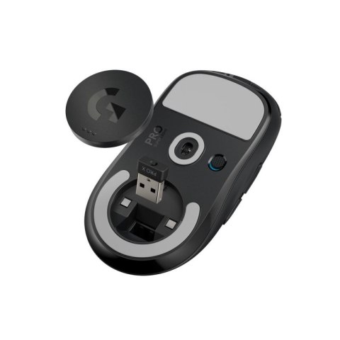 Logitech G Pro X Superlight myszka Gaming Po prawej stronie RF Wireless 25600 DPI
