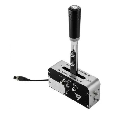 Thrustmaster 4060306 kontroler gier Czarny, Srebrny USB Hamulec ręczny PC, PlayStation 4, PlayStation 5, Xbox One, Xbox One S, X