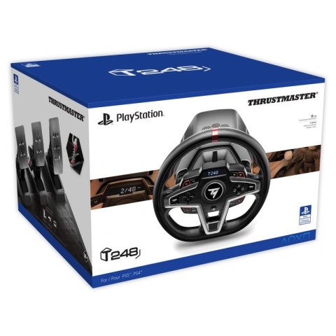 Thrustmaster T248 Czarny Kierownica + pedały PC, PlayStation 4, PlayStation 5