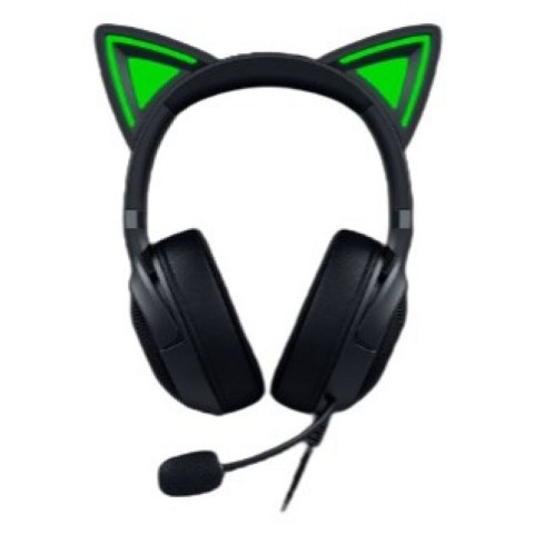 Zestaw słuchawkowy Razer Kraken Kitty V2 Mikrofon przewodowy nauszny z redukcją szumów
