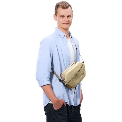 Deuter Passway 2 Poli(tereftalan etylenu) (PET) Kość słoniowa Chłopak, dziewczyna Torba na ramię