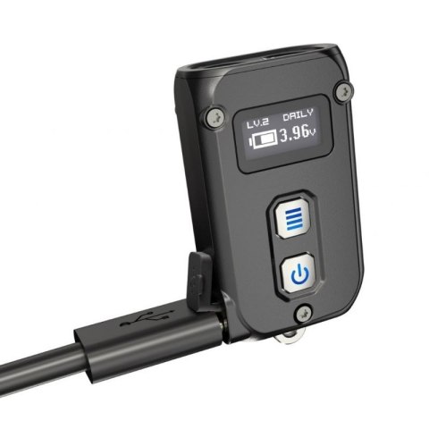 Latarka brelokowa Nitecore TINI2 szara