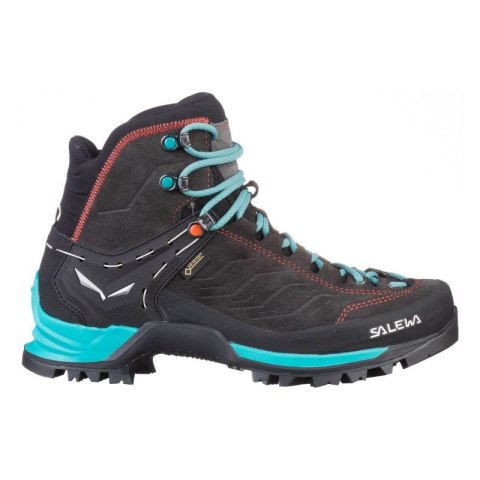 Salewa MTN Trainer Mid GTX Damski Dorosły Czarny, Niebieski