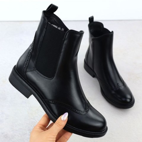 Botki ocieplane Potocki W SZ12686 WOL331A