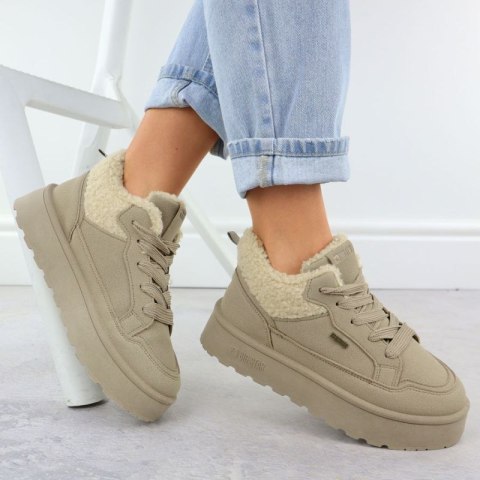 Botki z kożuszkiem Big Star W SS274105 INT2171A