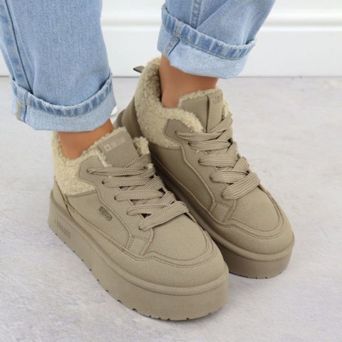 Botki z kożuszkiem Big Star W SS274105 INT2171A