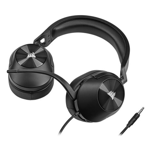 Corsair HS55 STEREO Zestaw słuchawkowy Przewodowa Ręczny Gaming Węgiel