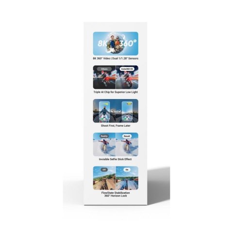 Kamera Insta360 X5 Standard Bundle