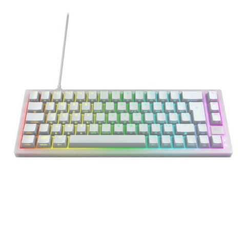 Klawiatura CHERRY XTRFY TAS K5V2 Przewodowy DE-Layout weiĽ MX Czerwony