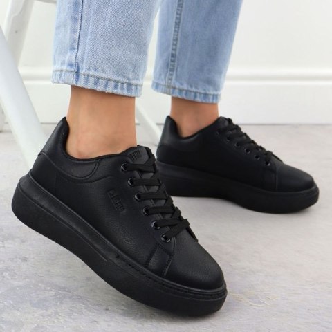 Półbuty sportowe na platformie Big Star W SS274244 INT2165A