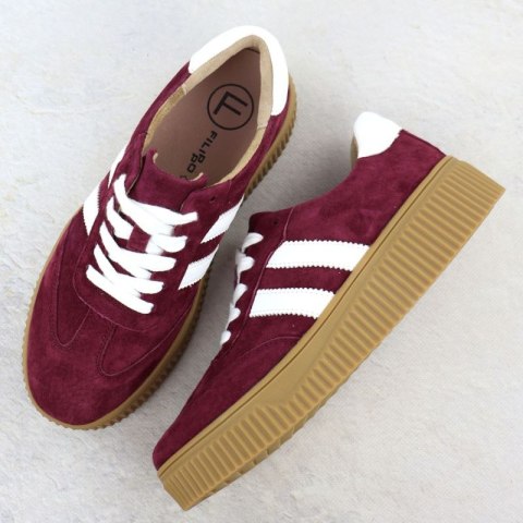 Półbuty zamszowe Filippo W DP6776 PAW641A