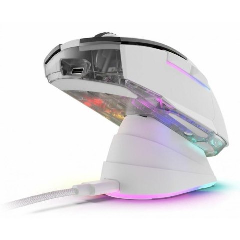 Sharkoon SGM50W myszka Gaming Po prawej stronie RF Wireless + USB Type-A Optyczny 6400 DPI