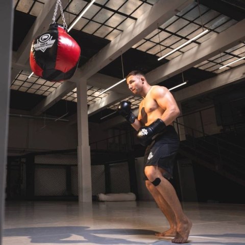 15 kg - Grusza bokserska SK15 - Czarno - Czerwona