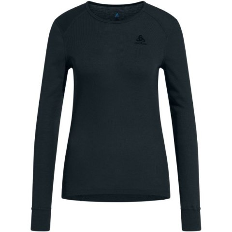 Bielizna termoaktywna z długim rękawem Odlo BL TOP crew neck l/s ACTIVE WARM roz. M Niebiesko-szara