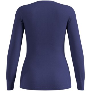 Bielizna termoaktywna z długim rękawem Odlo BL TOP crew neck s/s ACTIVE WARM roz. L Niebieska