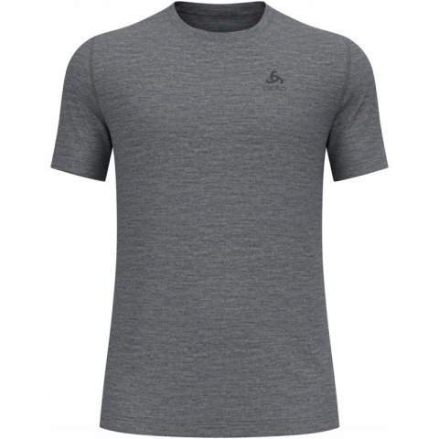 Bielizna termoaktywna z krótkim rękawem Odlo BL TOP crew neck l/s MERINO 160 roz. M Ciemnoszary