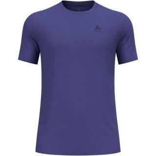 Bielizna termoaktywna z krótkim rękawem Odlo BL TOP crew neck l/s MERINO 160 roz. M Niebieska