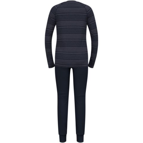 Bielizna termoaktywna - zestaw Odlo Set ACTIVE WARM Special Set roz. M Granatowa