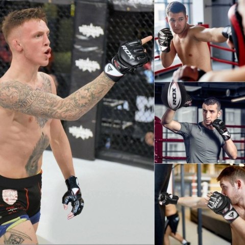 RDX F12B - RĘKAWICE DO MMA CZARNE S