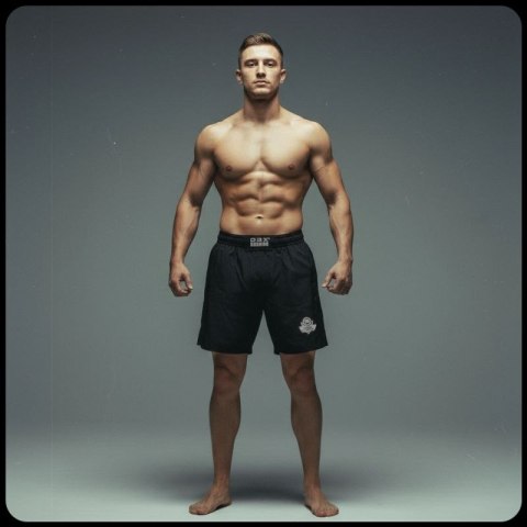 Spodenki Shorty MMA czarne DBX Bushido