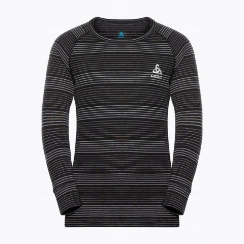 Zestaw bielizny dziecięcej Odlo Set long ACTIVE WARM ECO SET roz. 128cm Czarno-Szary