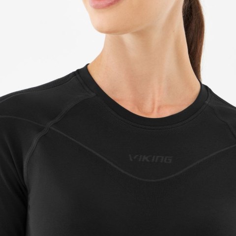 Bielizna termoaktywna damska Viking Gaja Lady Set czarna 500-27-5512-0900