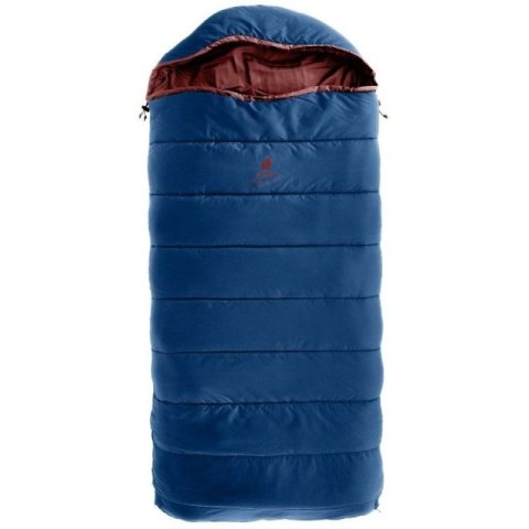 Śpiwór dziecięcy Deuter Starlight SQ (130-170 cm) - nightblue/redwood