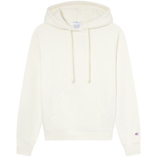 Bluza damska Champion Hooded Sweatshirt kremowa 118160 WW049
