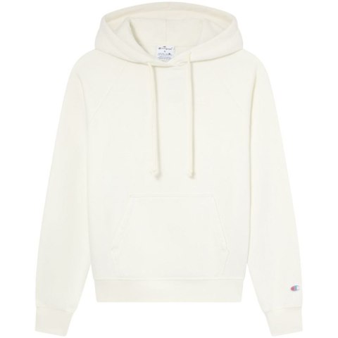 Bluza damska Champion Hooded Sweatshirt kremowa 118160 WW049