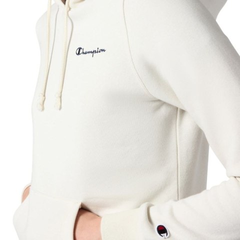 Bluza damska Champion Hooded Sweatshirt kremowa 118403 WW056