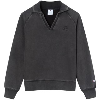 Bluza damska Champion Polo Neck Sweatshirt szara 118366 KK001