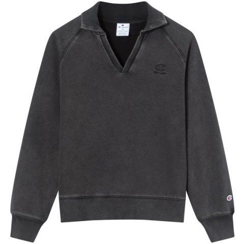 Bluza damska Champion Polo Neck Sweatshirt szara 118366 KK001