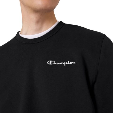 Bluza męska Champion Crewneck Sweatshirt czarna 221792 KK001