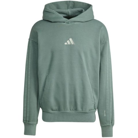 Bluza męska adidas A SZN W FL HD zielona JL6538